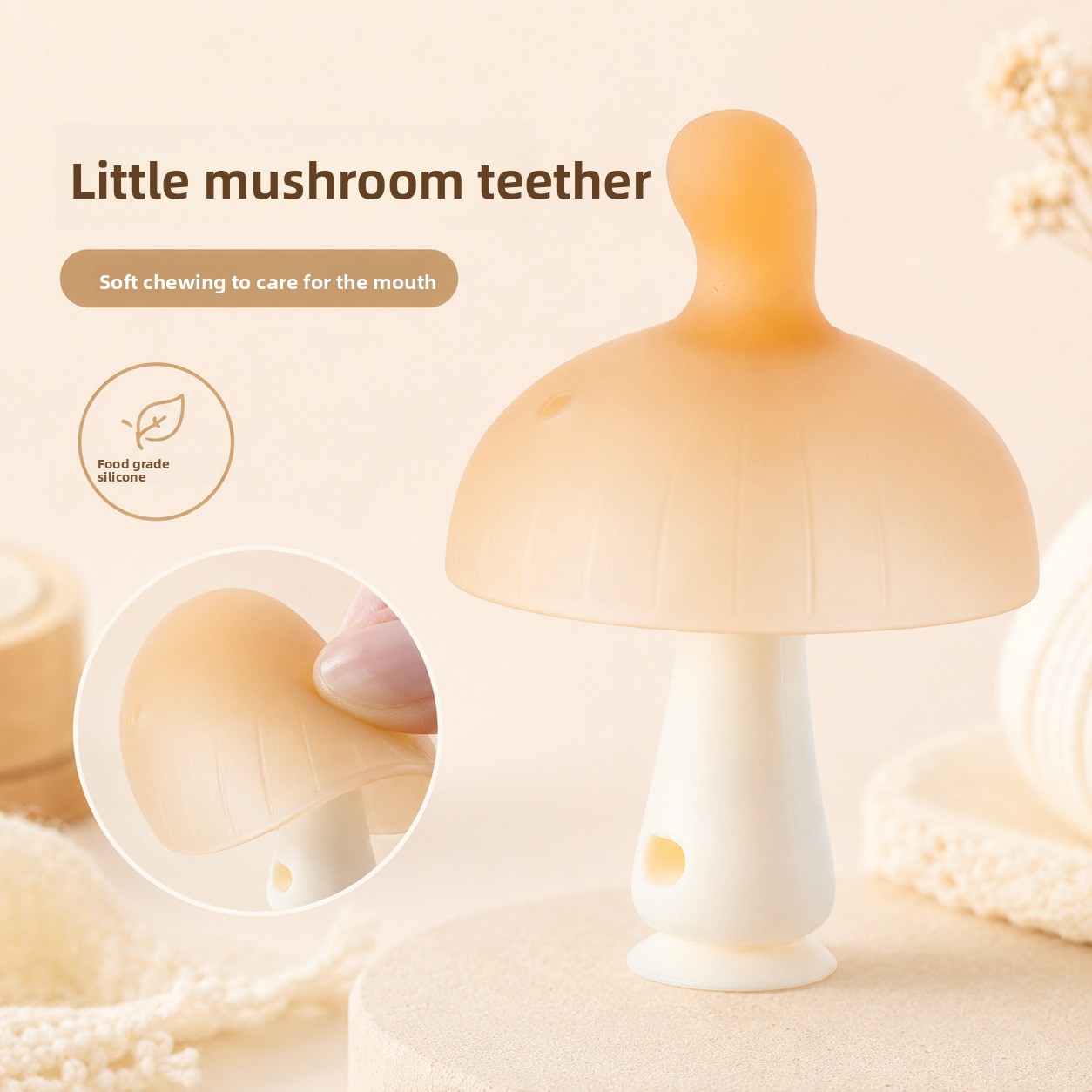 Baby Products Best - Somenie New Food Grade Silicone Mushroom