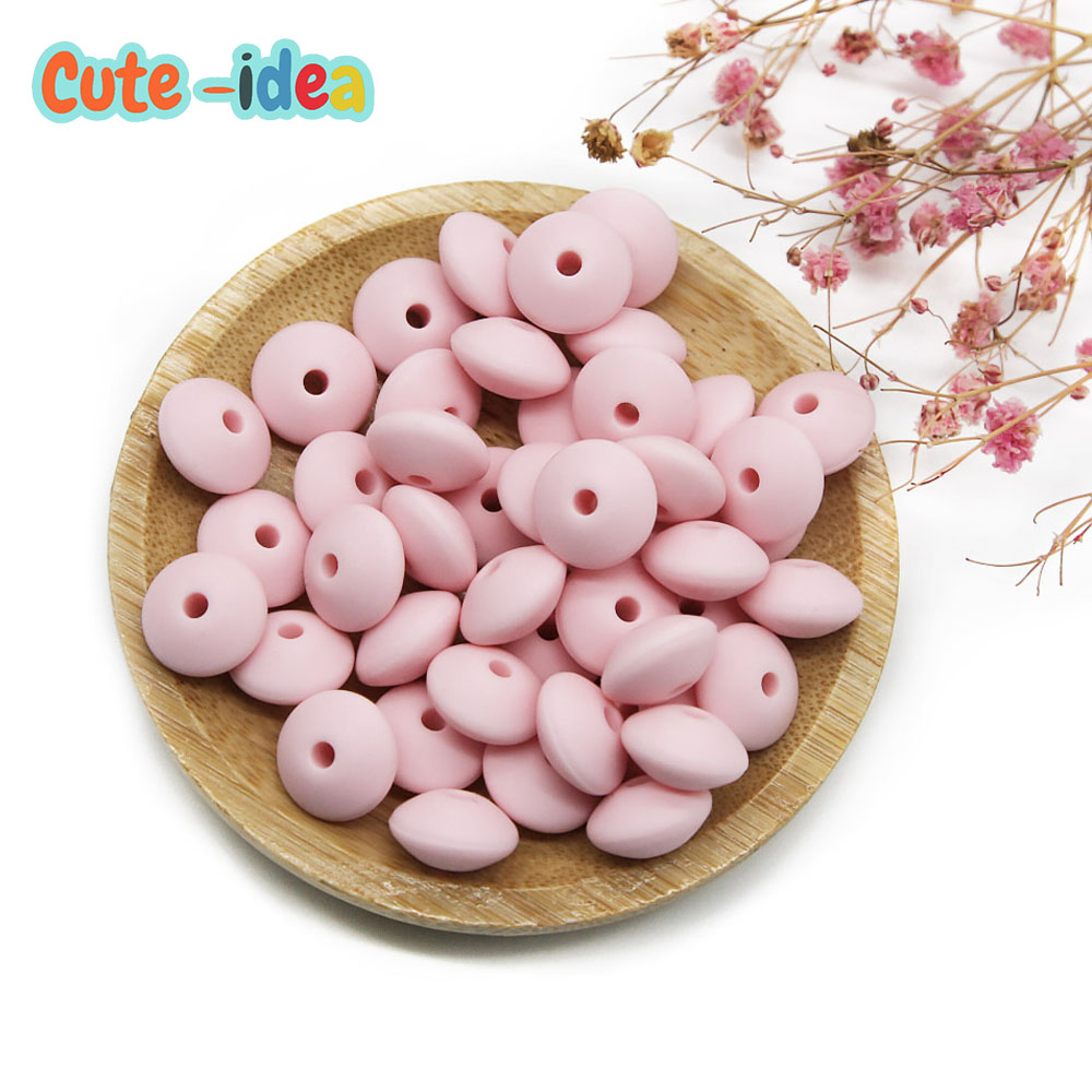 Baby Products List - Cute-idea Baby Silicone Lentils Beads 100Pcs