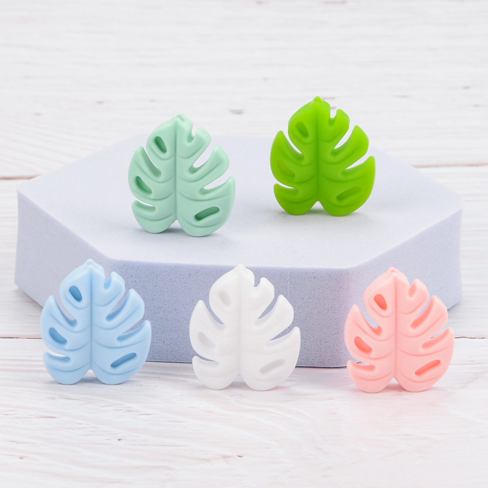Baby Products List - LOFCA 30pcs Silicone Monstera Beads Cartoon