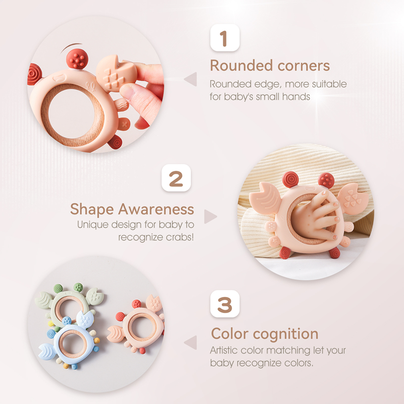 Baby Silicone Teether Cartoon  - Baby Products List review and price