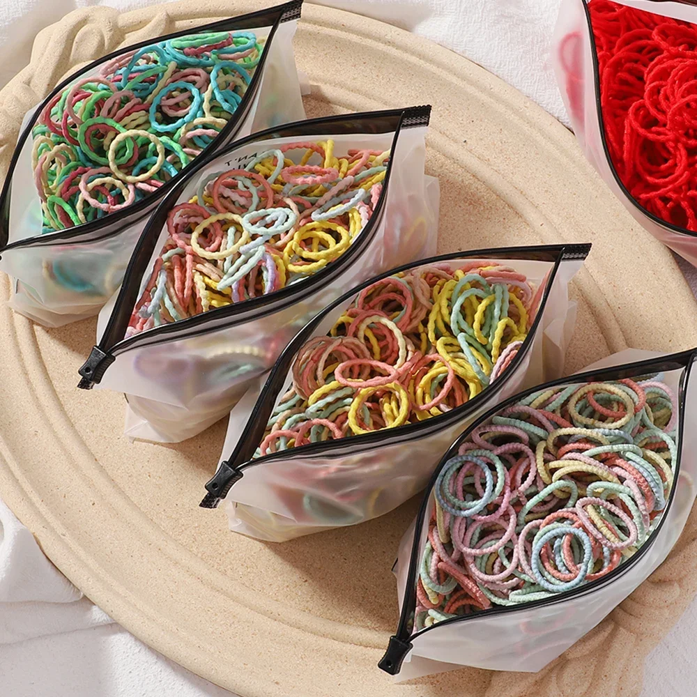 100pcs/Bag Elastic Hair Bands  - Baby Products Wholesale review and price