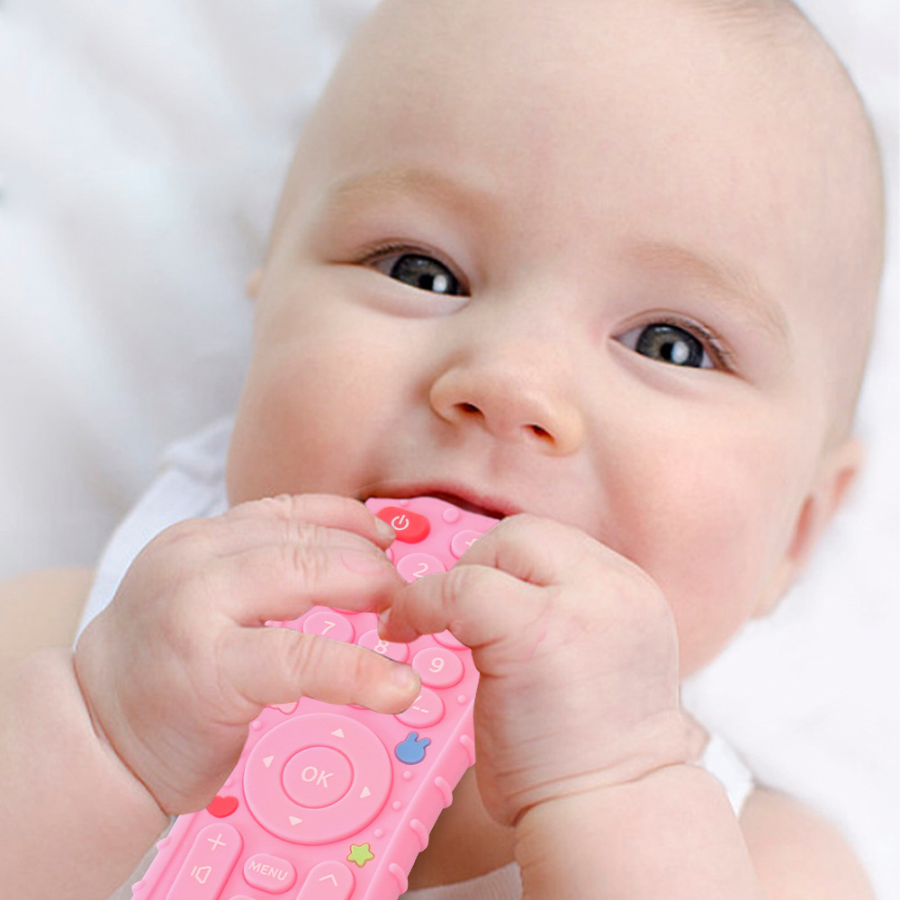 1PC Silicone Baby Toys TV Remo - Baby Products List review and price