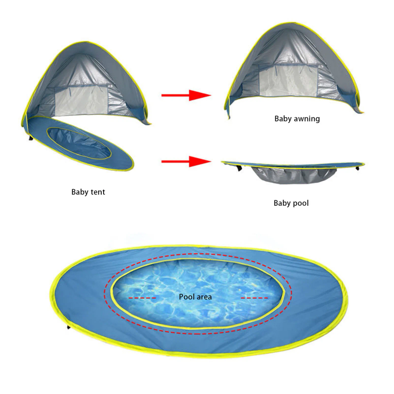 Beach Tent Sun Shelter  Up Bea - Baby Products Wholesale review and price