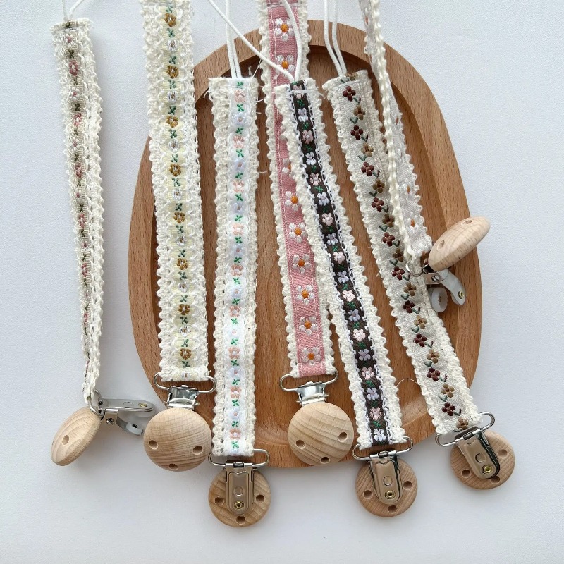 Lace Pacifier Clip Chain for N - Baby Products To Gift review and price