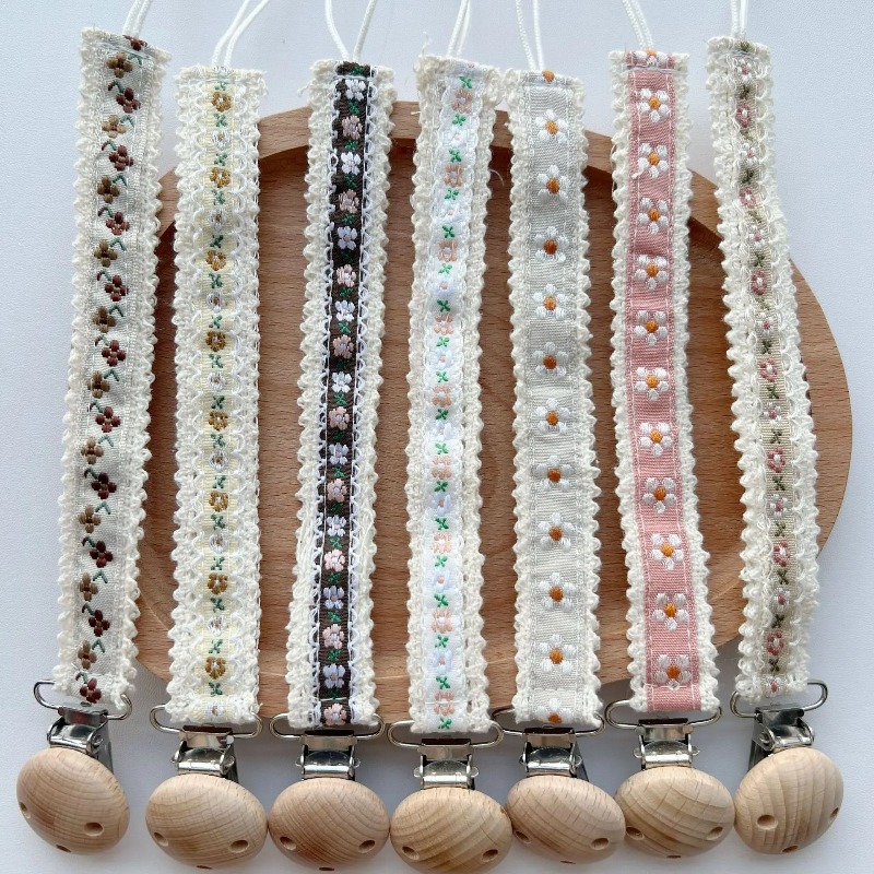 Lace Pacifier Clip Chain for N - Baby Products To Gift review and price