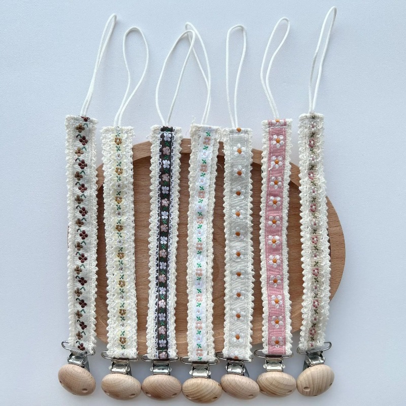Lace Pacifier Clip Chain for N - Baby Products To Gift review and price